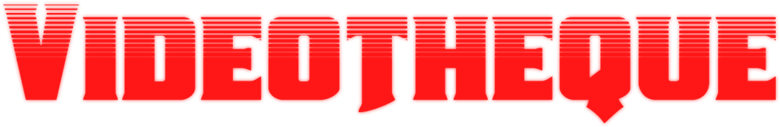 The Videotheque logo in bright red
